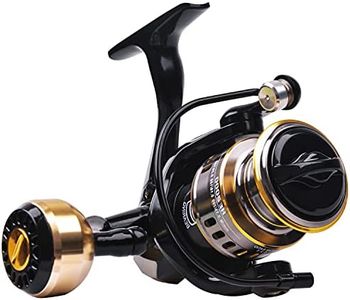 Fishing Reel, High Speed Spinning Reel with 5.2:1 Gear Ratio, 22-30 LB Powerful Drag System, 9+1BB, Lightweight Smooth Spinning Reels Freshwater Saltwater Fishing