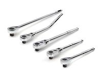 TEKTON 1/2 Inch Drive Quick-Release Ratchet Set (5-Piece) | SRH99115