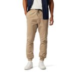 Signature by Levi Strauss & Co. Gold Label Men's Twill Jogger, (New) British Khaki, X-Large