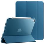 JETech Case ONLY for iPad Air 11-Inch M4/M3/M2 (2026/2025/2024), iPad Air 5/4 (2022/2020 5th/4th Generation 10.9-Inch), Slim Stand Hard Back Shell Cover with Auto Wake/Sleep (Teal)