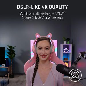 Razer Kiyo Pro Ultra 4K Webcam – High-Resolution Streaming Camera