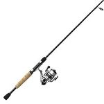 Spyn Spinning Reel and 2-Piece Fishing Rod Combo