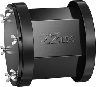 KomeStone Replacement Rock Tumbler Barrel for G3 – 22 lb Capacity Rubber Lined Tumbling Drum with Metal Shell, Secure Lid, Rock Polishing Replacement Barrel