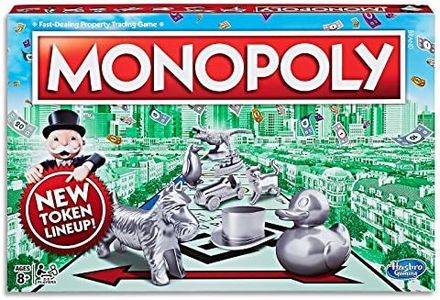 Monopoly - Classic Game - 2 To 6 Players - Family Board Games And Toys For Kids - Ages 8+