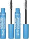 Rimmel Kind + Free Volume & Length Mascara, Black, 7ml (Pack of 2)