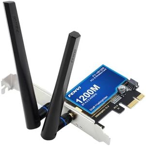 PCI-E wifi card BT4.0 for MacOS Windows 7/8/10/11 802.11a/g/n/ac PCI-E PCI Network Adapter mac-compatible Wi-Fi AirDrop Handoff Instant Hotspot macOS MIMO Mac OS X natively supported BCM4360 AC1200
