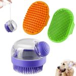 Comotech 3PCS Dog Bath Brush | Dog 