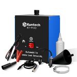 Kuntech Automotive Smoke Machine Built-in Air Pump, 12V DC Smoke Leak Detector for Pipe System, EVAP System, Fuel Leakage, Leakage Diagnostic Tester