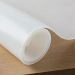 WochiTV Translucent Silicone Rubber Sheet, 12" Wide x 1/8" Thick x 12" Long High Temperature Rsistant Rubber Mat for DIY Gaskets Material, Pads, Sealing, Cushion, Microwave Oven Protection