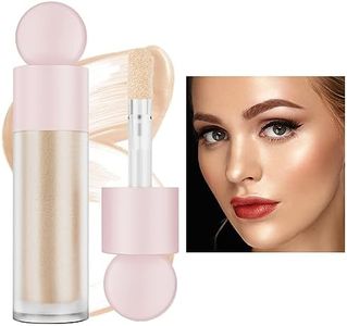 Highlighter Liquide Hydratant Brighten, Luminateur Liquide Longue Durée Smooth Shimmer, Bronzer Liquide Contour Stick Facile à Utiliser, Highlighter Maquillage pour Visage Corps Pommettes Glow