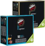 Caffe Vergnano Medium Roast Espresso Morning to Night Bundle - Original Line Machine Compatible, Italian Coffee For Nespresso Coffee Machines, Oro & Decaf - 50 of Each Flavor (100 Capsules)