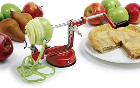 Norpro 865R Apple Master-Apple, Potato, Parer, Slicer & Corer with Vacuum Base & Clamp