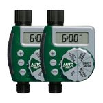 Orbit 62067 1-Outlet Programmable Digital Hose Watering Timer, 2-Pack