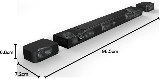 JBL Bar 800 Soundbar with Wireless Subwoofer – Home Theater Audio