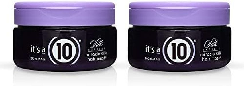 It's a 10 Ten Silk Express Miracle Silk Hair Mask, 8 Ounce (Pack of 2)