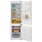 Cookology CBIST70301 70/30 Sliding Hinge Integrated Combi Fridge Freezer Refrigerator | Metal Back