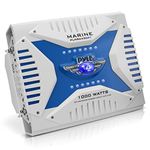 Pyle PLMRA430BT Elite Series Waterproof Bluetooth Amplifier (1000 Watt 4-Channel Bridge Ability Marine Amp)