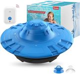 Pool Alarm, Floating Pool Safety Alarms for Inground & Above Ground Pools – Loud 110dB Alert, Adjustable Sensitivity, Protection for Kids & Pets (Blueblack)