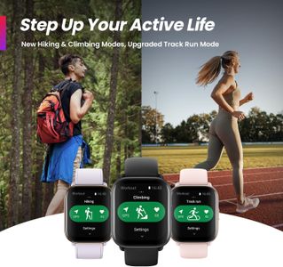 Amazfit Active 42mm Smart Watch – GPS, Bluetooth Calling, 14-Day Battery, AMOLED, Alexa