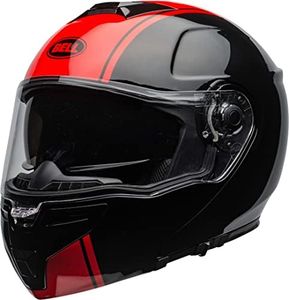 BELL HELMET SRT MODULAR RIBBON BLACK/RED L