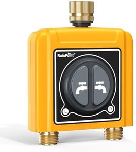 RAINPOINT WiFi Water Timer, Brass Inlet & Outlet,No WiFi Hub, 2.4Ghz WiFi Compatible, TWG004WRF Hub (Lot >202108)