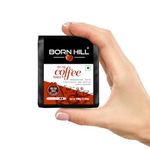 BORN HILL Coffee Powder Bag 100G|Aromatic & Strong Filter Coffee Blend|Perfect For Moka Pots And Coffee Machines|Freshly Roasted & Ground|Medium Roast|0% Chicory