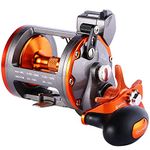 Sougayilang Line Counter Trolling Reel Conventional Level Wind Fishing Reel-Thunder LS II 3000L