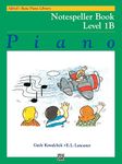 Alfred's Basic Piano Library - Notespeller Book 1B: Learn How to Play Piano with This Esteemed Method