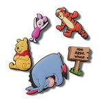 Crocs Unisex's Winnie The Pooh Shoe Charms, One Size