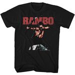 American Classics Rambo Rambow Black Adult T-Shirt Tee