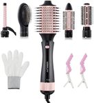Hair Dryer Brush Blow Hot-Air - 5-in-1 Set for One-Step Drying, Volumizing, Styling, Straighting and Slightly Waving Hairs