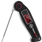 ThermoPro TP19B Waterproof Food Thermometer Thermocouple Instant Read Cooking Thermometer for Kitchen BBQ Digital Meat Thermometer with Ambidextrous Backlit for Candy Jam Chocolate