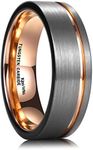 King Will Rose Gold Women Mens Ring