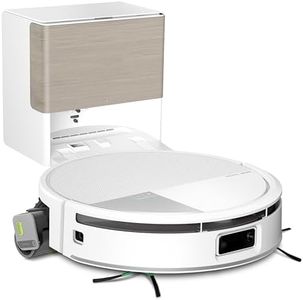 iRobot Roomba Max 705 Combo Robot Vacuum & Mop + AutoWash Dock – Extending self-cleaning Roller Mop, Retractable Cover, Dual Brushes, Self-empties, Heat-Washes & Dries, Avoids Obstacles, LiDAR (White)