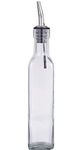 Prima Olive Oil Bottle Drizzler with Stainless Steel Pourer 8.5oz / 240ml