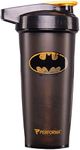 PerfectShaker Performa ACTIV DC Comics & Justice League Series 28oz Protein Shaker Bottle, Best Leak Free Bottle with ActionRod Mixing Technology for Your Sports & Fitness Needs! (Batman)