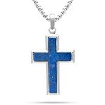 RTZN® Lapis Lazuli Cross Necklace f