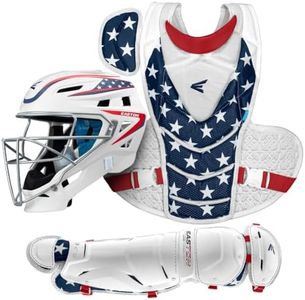 Easton Womens Medium - Ages 12-15 Catcher s Equipment Set, Stars & Stripes, Medium US