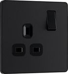 BG Electrical Evolve Switched Socket, 1G Single