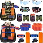 AILUKI 2 Pack Kids Tactical Vest Ki