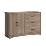 Sauder Beginnings 3-Drawer Dresser, Summer Oak Finish