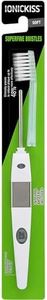 IONIC KISS Ionic Toothbrush [Body] with Superfine Soft Bristles Extended Filament Made in Japan, Interchangeable Brush Heads Compatible with All IONPA Brushes EXH21