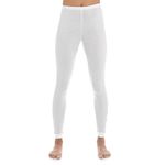 Undercover Lingerie 2 Pack Womens Thermal Long Johns White Large