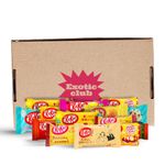 Japanese Kit Kats 14 Pcs Variety Pack by Exotic Club, Japanese Kit Kat 14 Pcs Sampler, Japanese Kit Kat Flavors Pack of 14