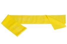 Theraband Yellow Thin/Light Resistance Latex Free Exercise Band 6 Feet(Length) x 4 Inches(Width)