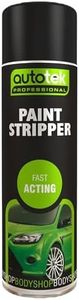 Autotek Professional Fast Acting Paint Stripper Spray Can, 500 ml