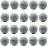 Magicorange 20 PCS Precut Walker Tennis Balls for Walker/Furniture Legs Floor Protection, Heavy Duty Long Lasting Felt Pad Glide Coverings (Grey)