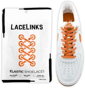 LaceLinks Elastic No Tie Shoe Laces – Quick Lock Stretchy Shoelaces for Adults & Kids, Sneakers, Running and Casual Shoes