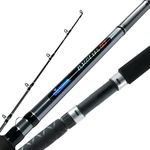 Okuma Classic Pro GLT Salmon Rod (12-25-Poundss, 8-Feet 6-Inch, Medium-Heavy), Gloss Black and Mirrior Silver