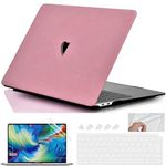 Gioia Bazaar Compatible with MacBook Air 15 inch Case Cover 2023 Release A2941 M2 Chip, Protective Plastic Hard Shell Case Cover (PU Pink)